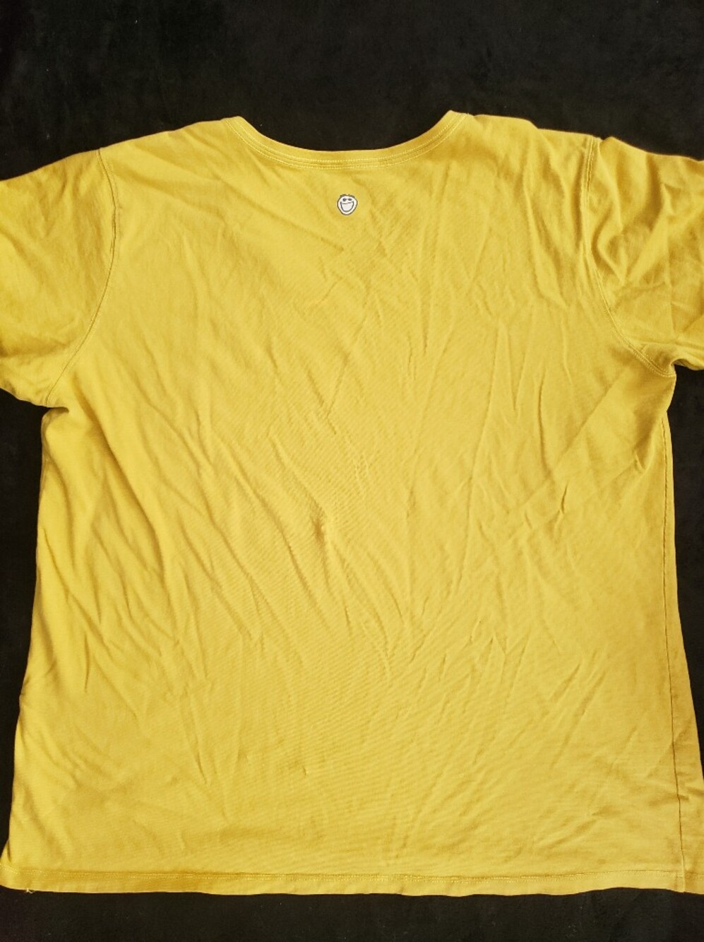Life Is Good Vintage Yellow Hot Cocoa "Just Add Love" V-Neck XXL - Picture 5 of 6